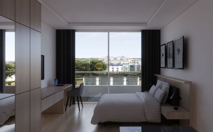 Mixuse building in Liberia