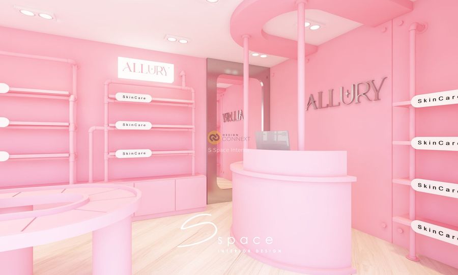 ออกแบบร้านเครื่องสำอาง - S Space Interior