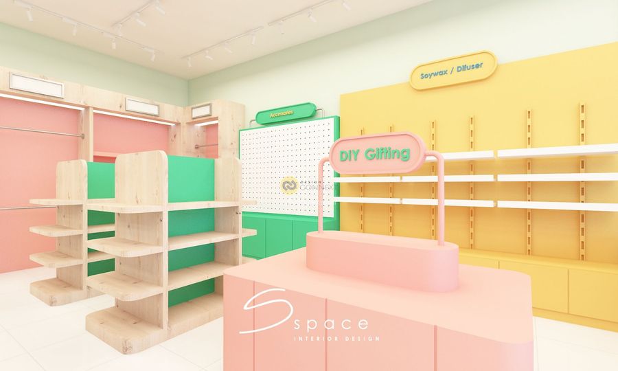 ออกแบบร้านภายในห้าง - S Space Interior