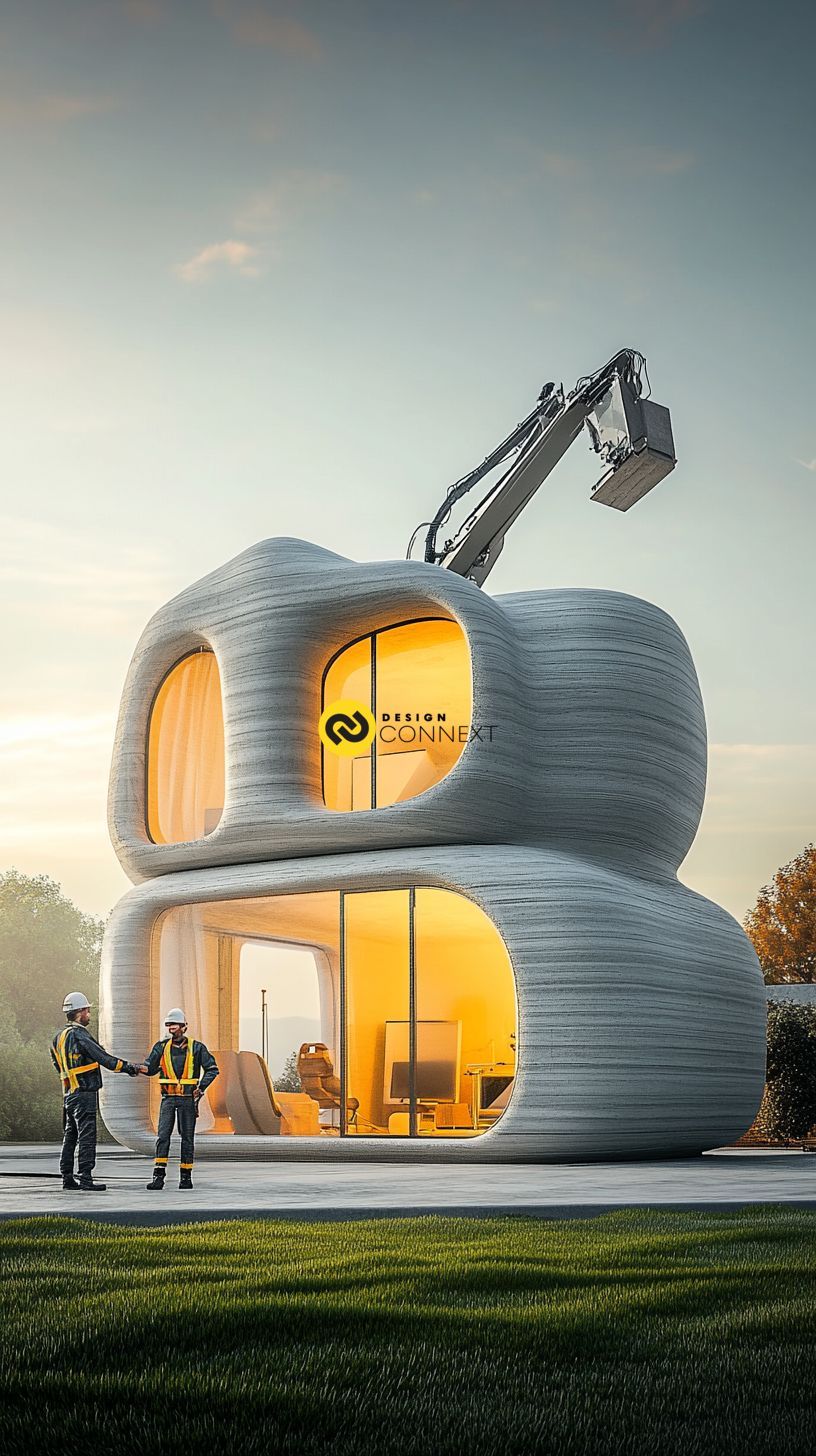 3D printed house