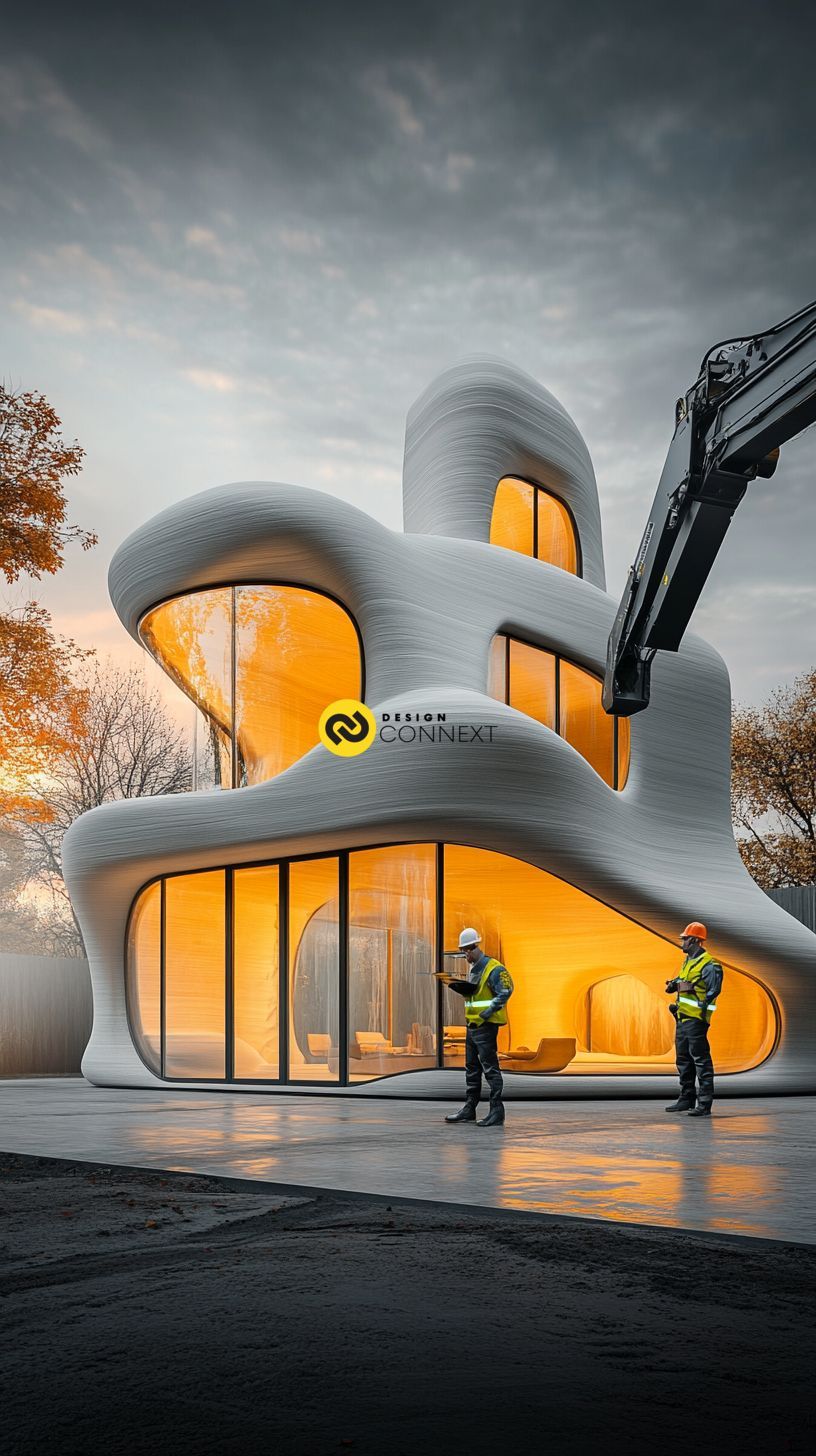 3D printed house