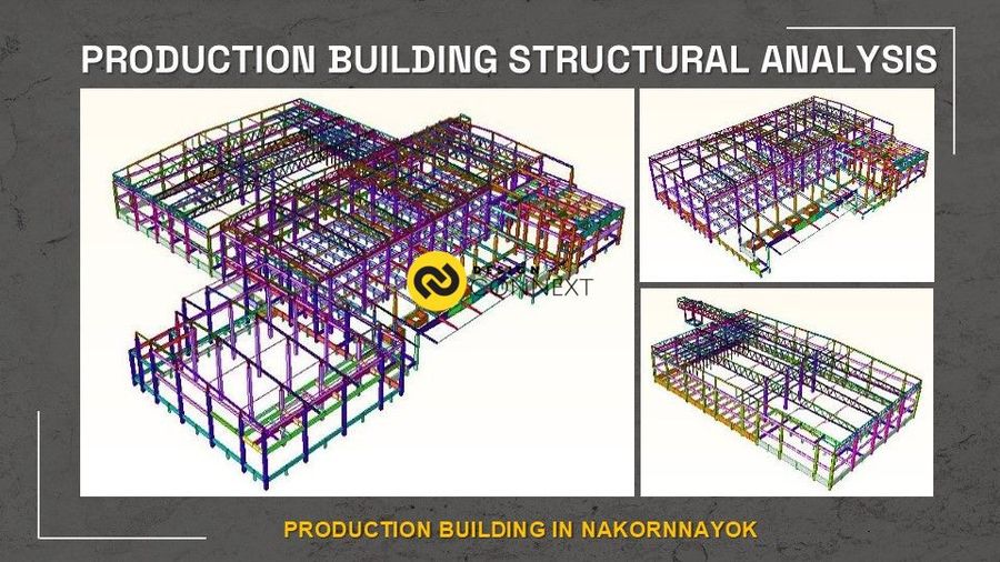 Professional engineer เขียนแบบ, คำนวณ และออกแบบโครงสร้างอาคาร Production