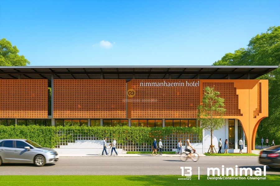 โรงแรมแบบpool villa นิมมานเหมินทร์
