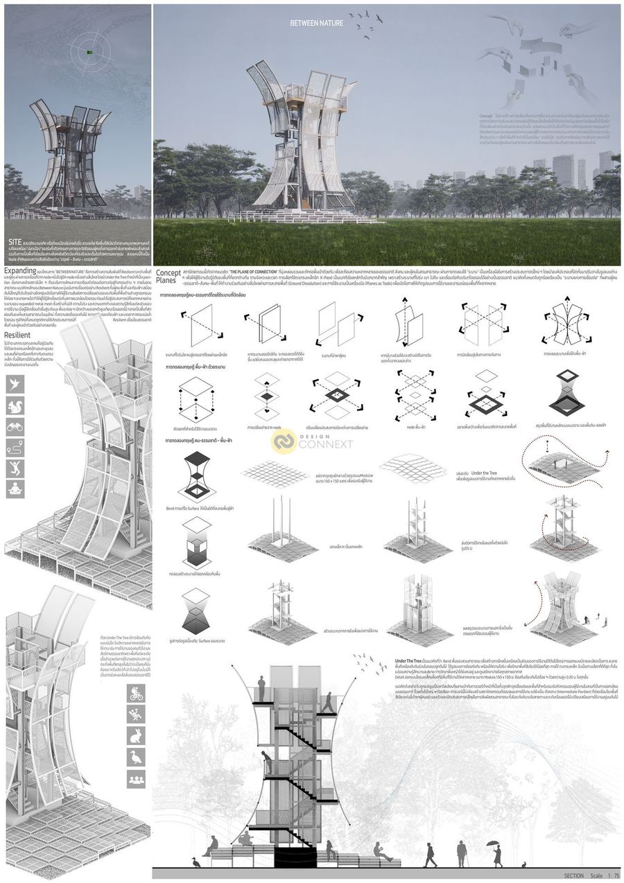 BETWEEN NATURE (Final presentation board in 10 teams)
