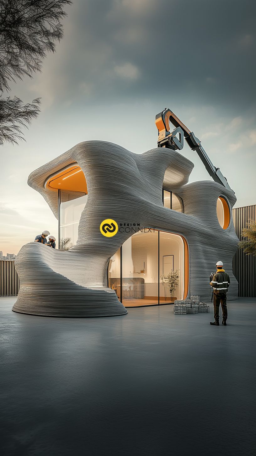 3D printed house