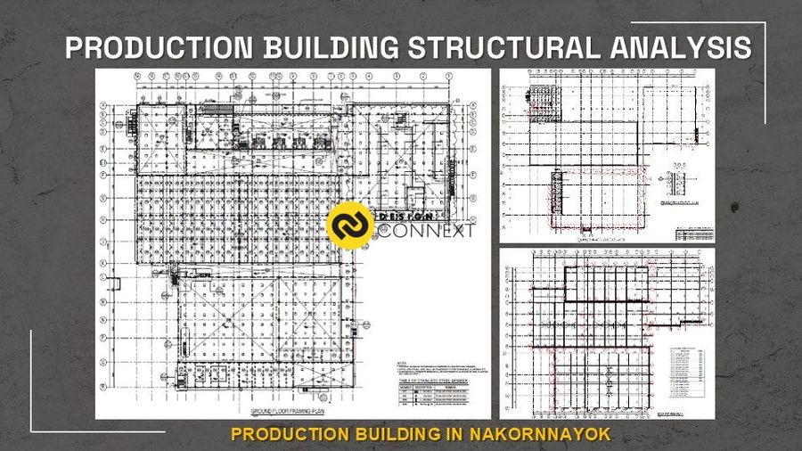 Professional engineer เขียนแบบ, คำนวณ และออกแบบโครงสร้างอาคาร Production