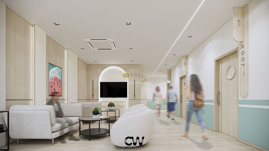 Interior Design Dental Clinic at Chonburi,Sattahip