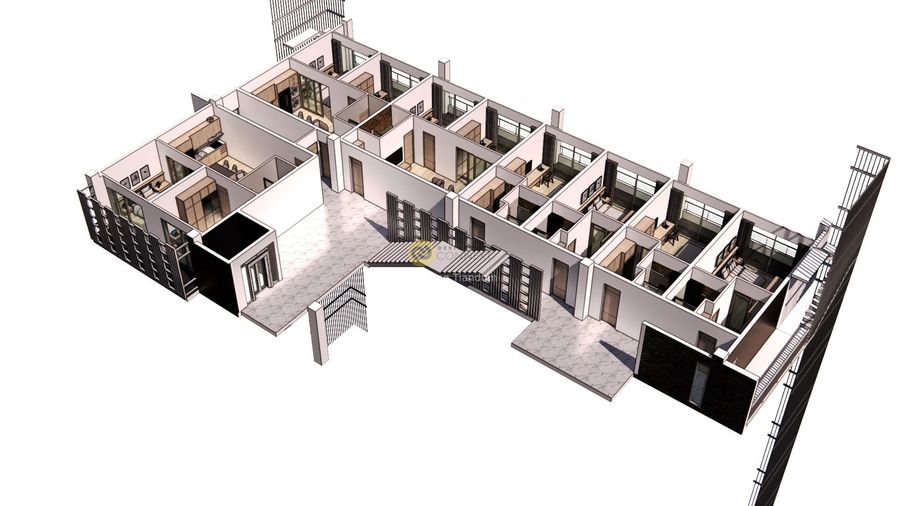 Mixuse building in Liberia