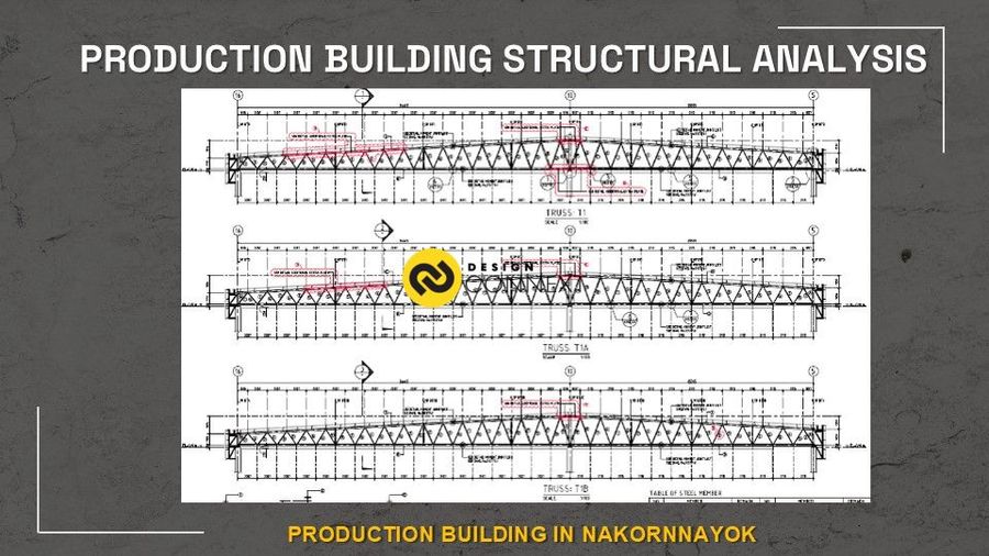 Professional engineer เขียนแบบ, คำนวณ และออกแบบโครงสร้างอาคาร Production