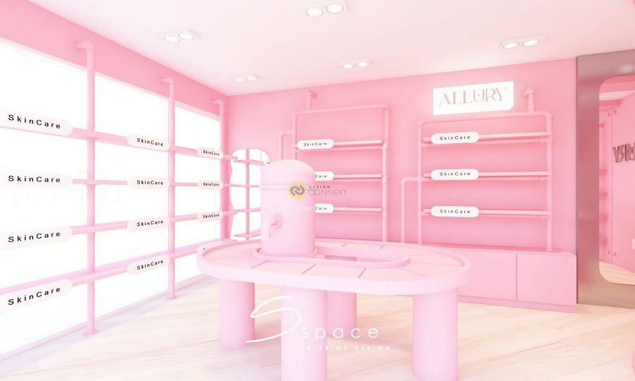 ออกแบบร้านเครื่องสำอาง - S Space Interior