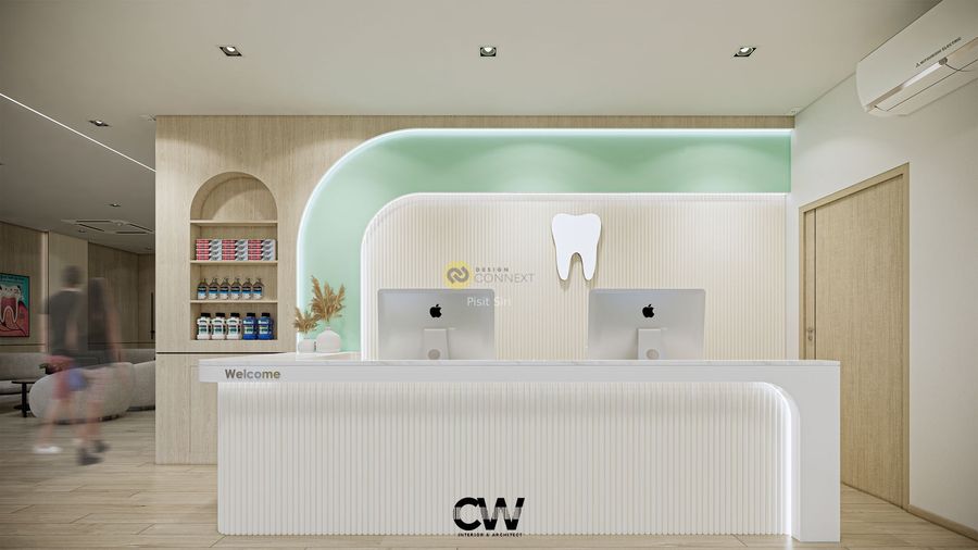 Interior Design Dental Clinic at Chonburi,Sattahip