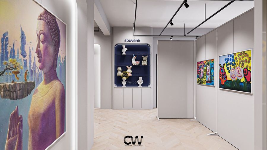 Interior Design Art Gallery Art No Hand