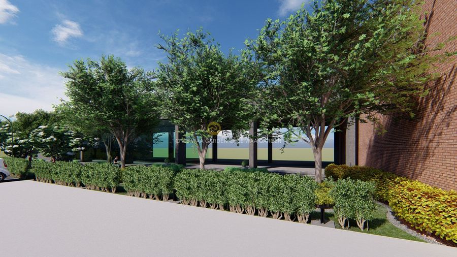 GARDEN IN UNIVERSITY