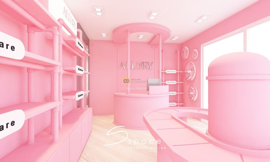 ออกแบบร้านเครื่องสำอาง - S Space Interior