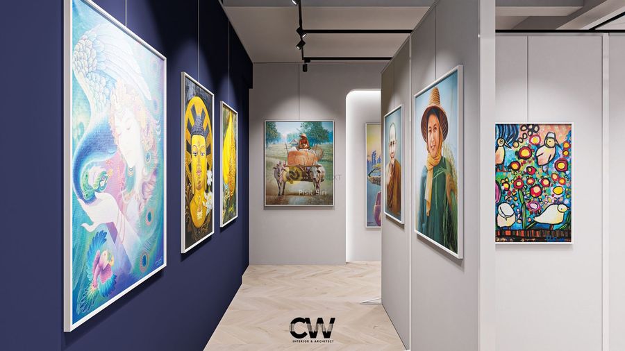 Interior Design Art Gallery Art No Hand