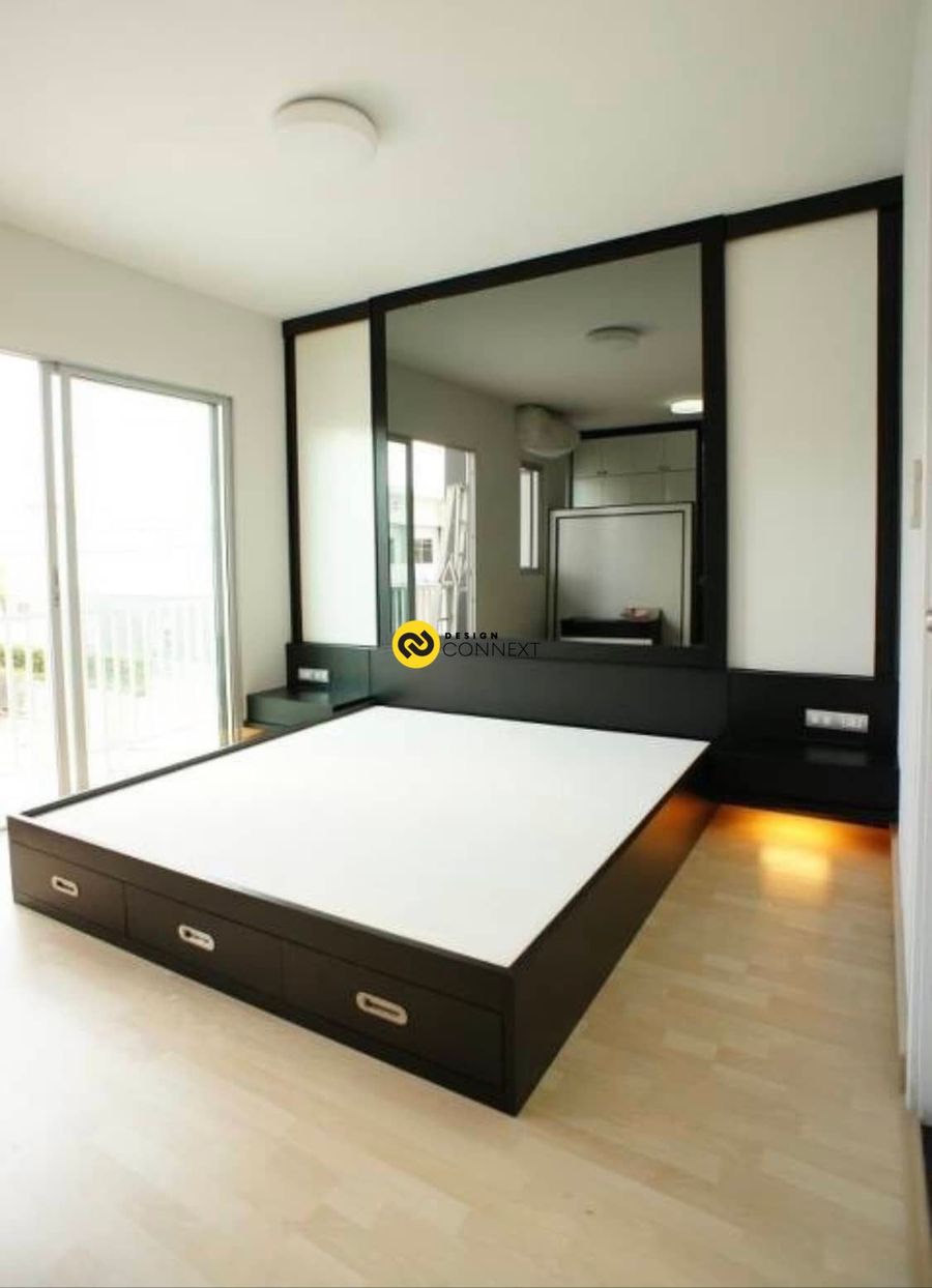 Black bedroom