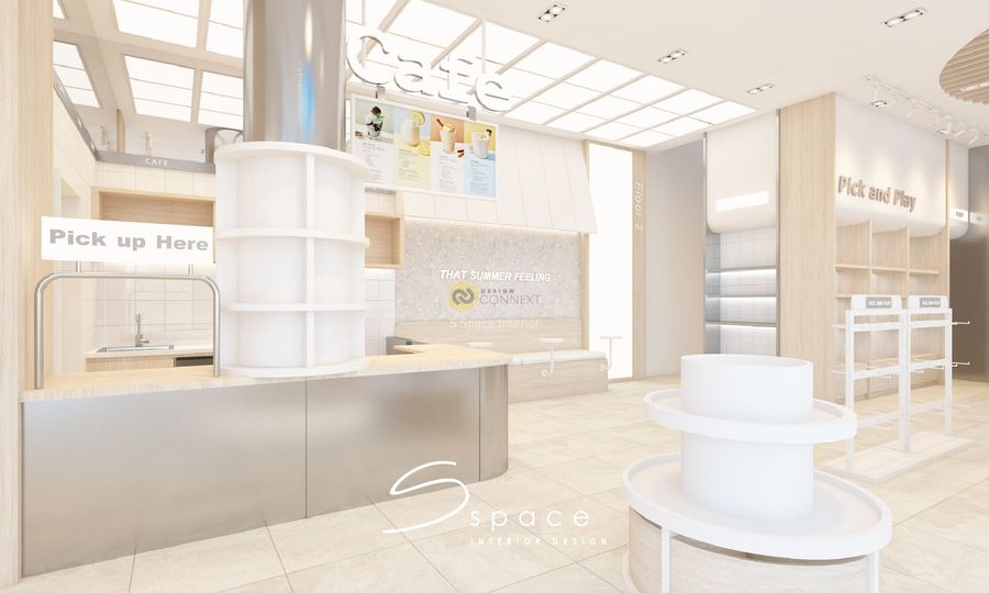 ออกแบบร้านภายในห้าง - S Space Interior
