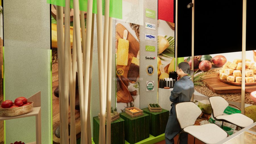 Green Deli Booth At Thaifex2026