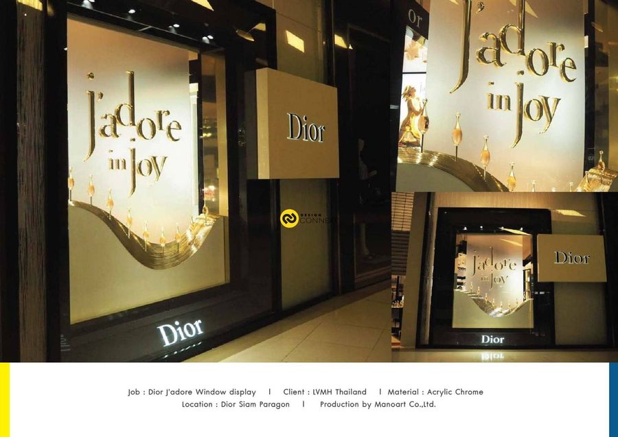 Dior J'adore Window display