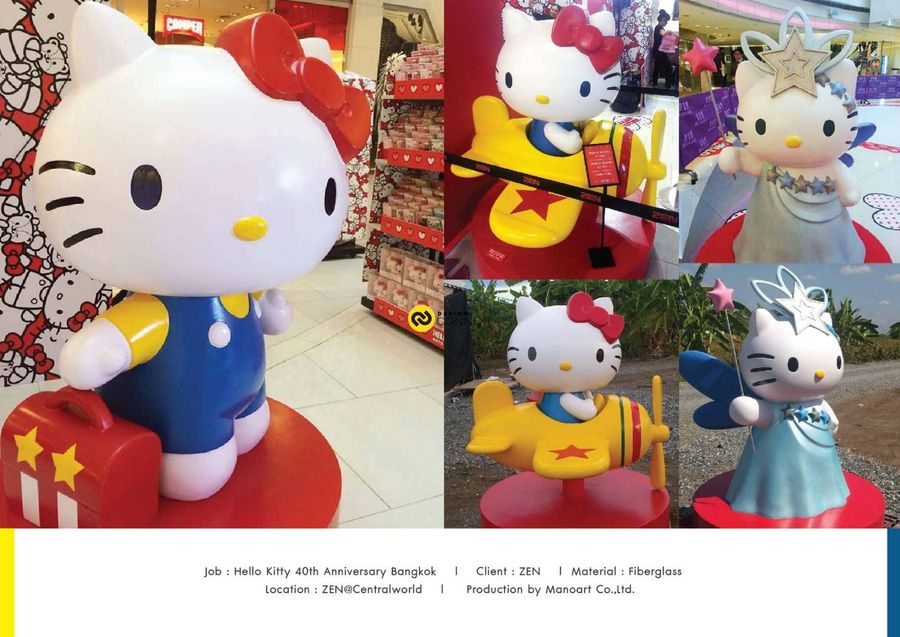 Hello Kitty 40th Anniversary Bangkok