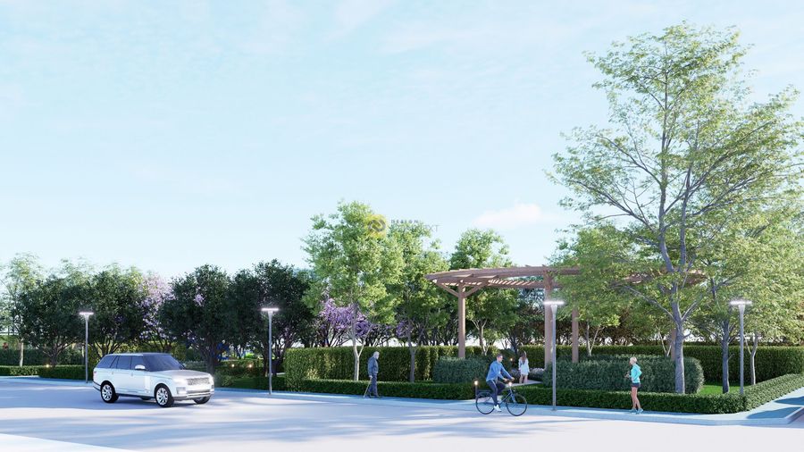 โครงการออกแบบสวนสาธารณะโครงการบ้านพักอาศัย