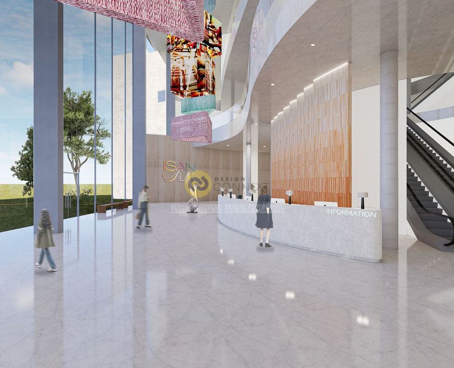 โครงการเสนอแนะออกแบบสถาปัตยกรรมภายใน พิพิธภัณฑ์ผ้าไหมอีสาน และนวัตกรรม