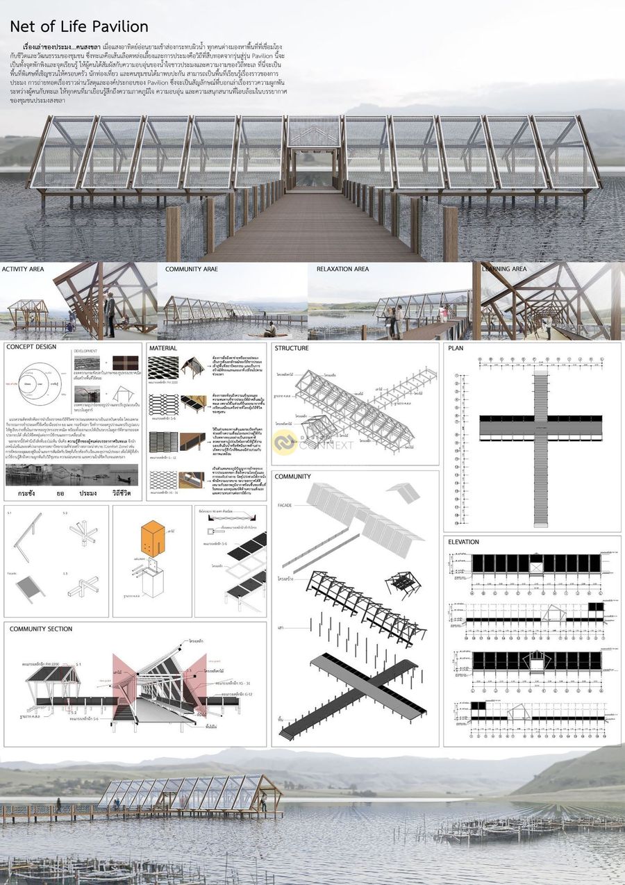 Net of Life pavilion