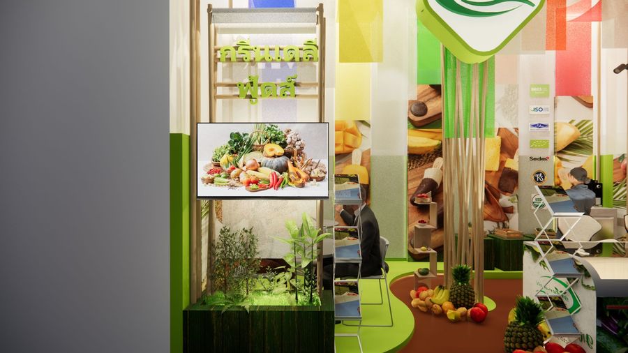 Green Deli Booth At Thaifex2026