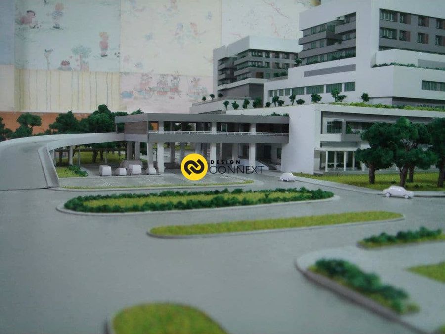 แบบตัวอย่างโมเดล 04 - โครงการโรงพยาบาลรามาธิบดี บางพลี