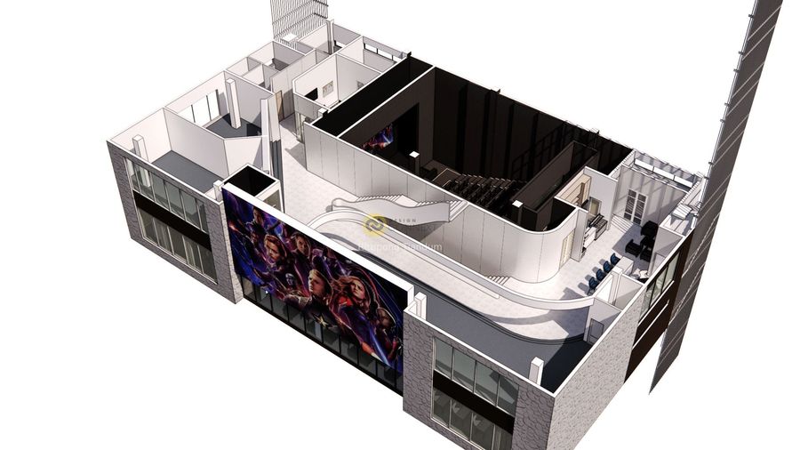 Mixuse building in Liberia