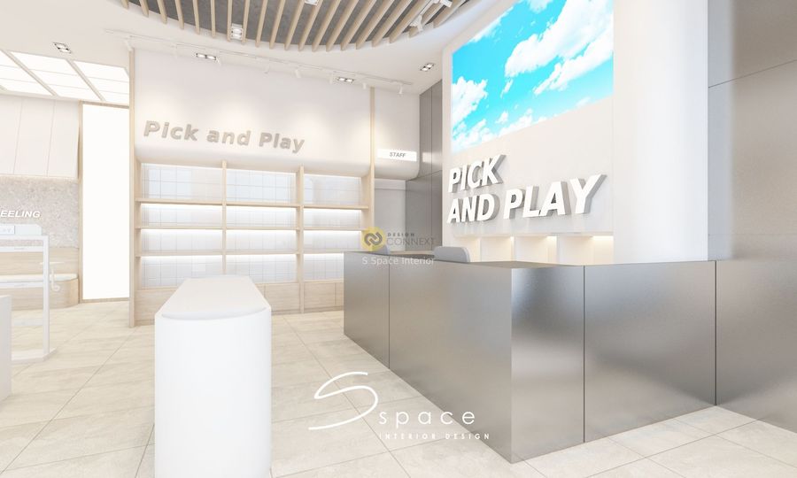 ออกแบบร้านภายในห้าง - S Space Interior