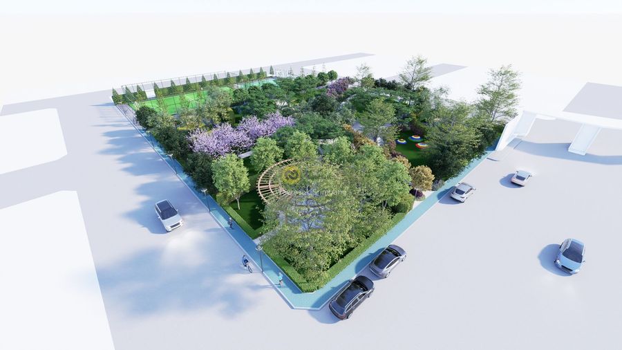 โครงการออกแบบสวนสาธารณะโครงการบ้านพักอาศัย