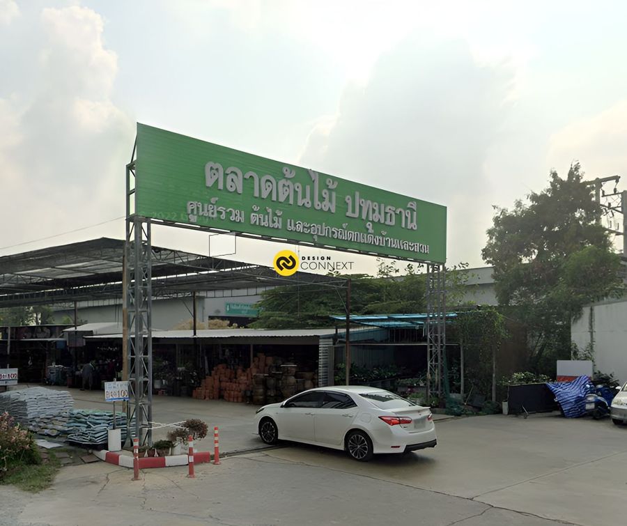 ตลาดต้นไม้ปทุมธานี – แหล่งรวมของตกแต่งบ้านและสวนสมัยใหม่