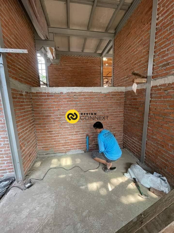 งาน ลงฐานราก ขึ้นโครงสร้างฐานรากบ้านทรงไทย