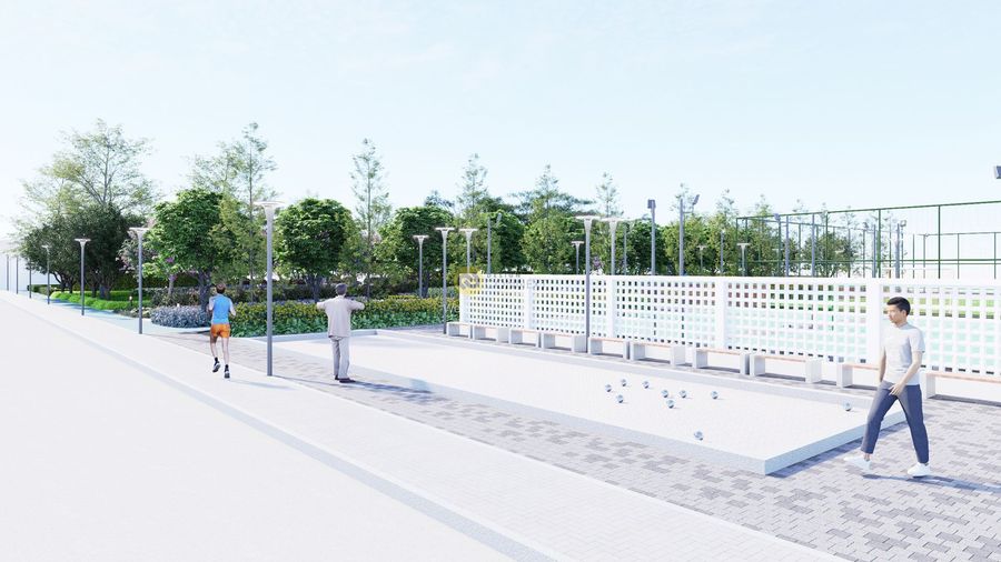 โครงการออกแบบสวนสาธารณะโครงการบ้านพักอาศัย