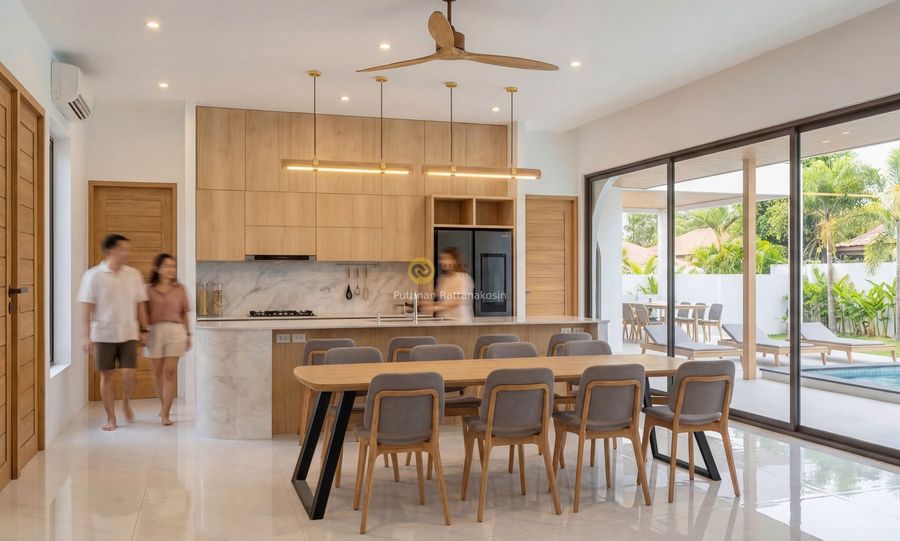 Tropical Mediterranean Poolvilla 4 bedroom