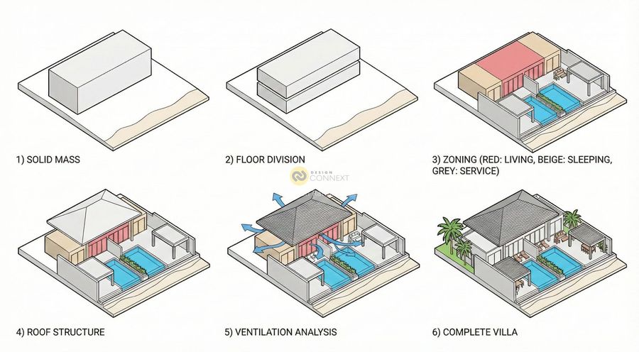 bangrak Beachfront Pool villa 5 bedroom
