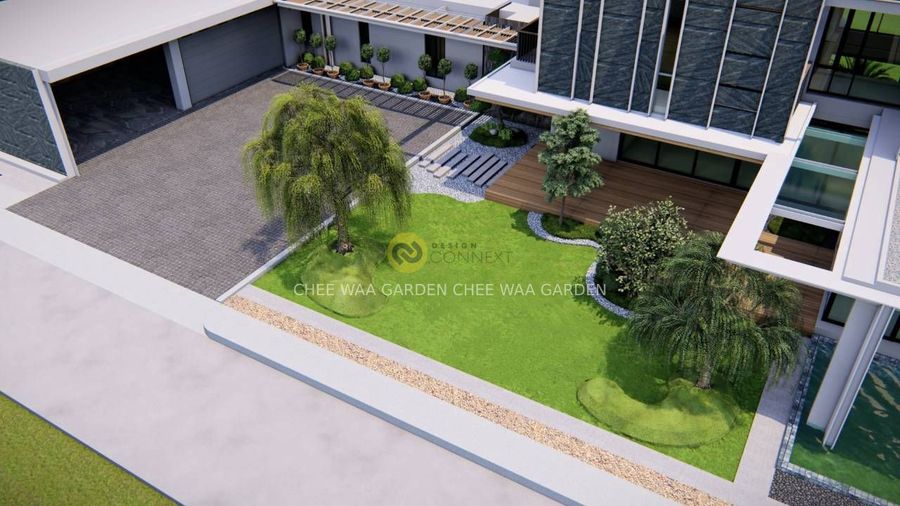 MODERN TROPICAL GARDEN