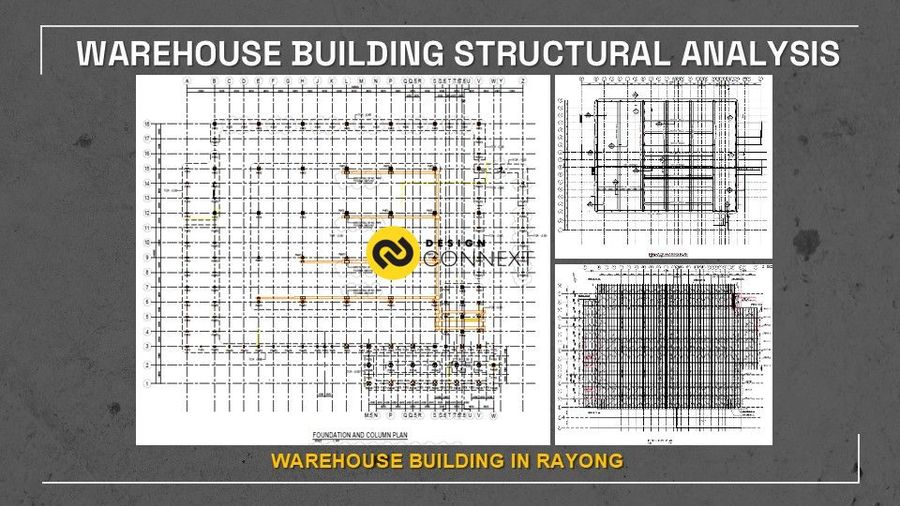 Professional engineer เขียนแบบ, คำนวณ และออกแบบโครงสร้างอาคาร Warehouse