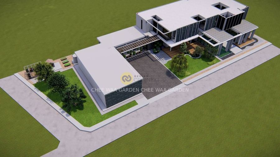 MODERN TROPICAL GARDEN
