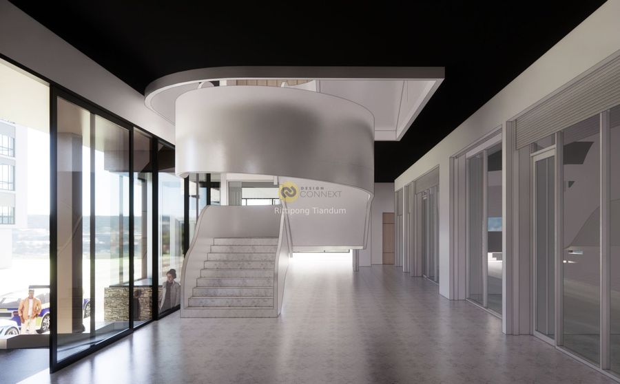 Mixuse building in Liberia