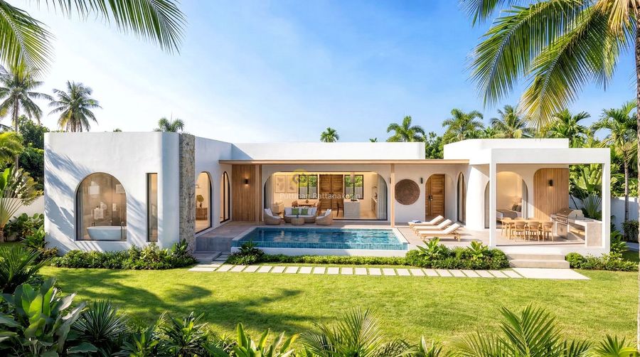 Tropical Mediterranean Poolvilla 4 bedroom