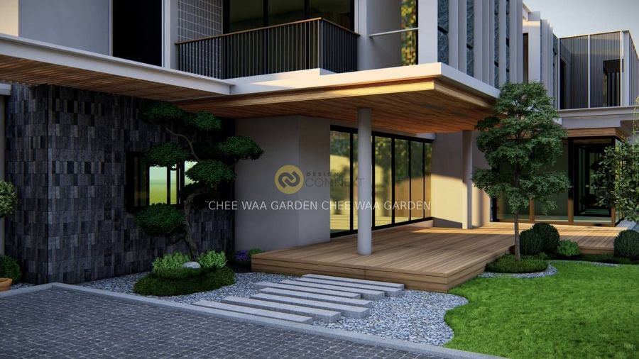 MODERN TROPICAL GARDEN