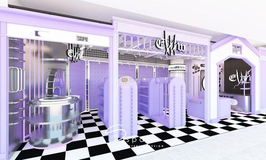 ออกแบบร้านภายในห้าง - S Space Interior