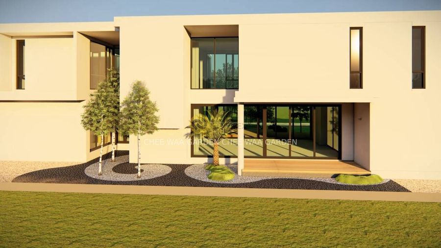 MODERN TROPICAL GARDEN