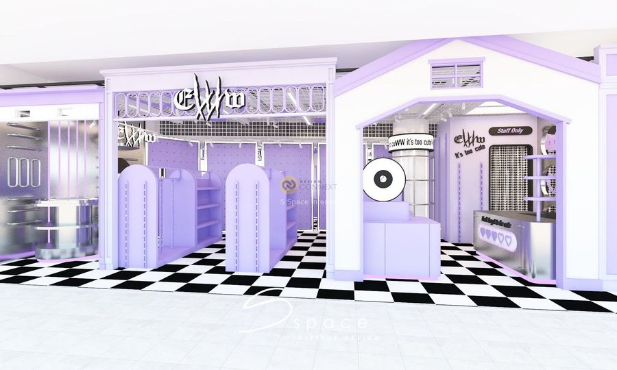 ออกแบบร้านภายในห้าง - S Space Interior