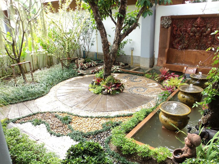 สวนสไตล์ล้านนา