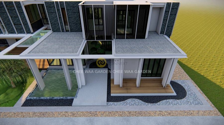 MODERN TROPICAL GARDEN