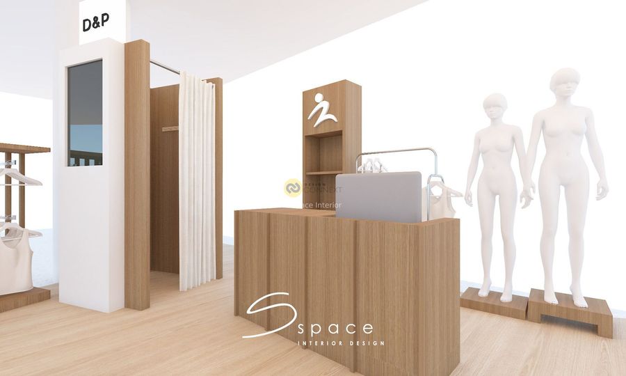 ออกแบบPopup ภายในห้าง - S Space Interior