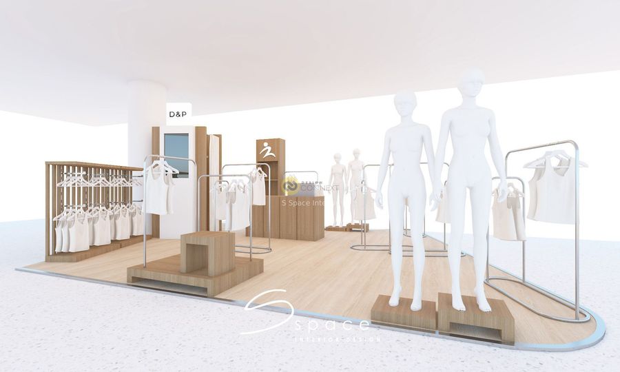 ออกแบบPopup ภายในห้าง - S Space Interior